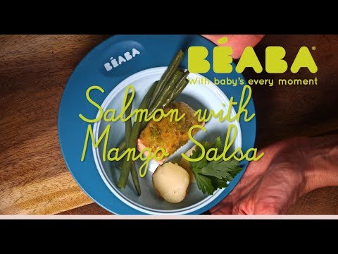 Beaba Babycook Recipe - Salmon with Mango Salsa - Direct2Mum