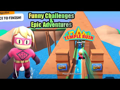 Stumble Guys Funny Challenges & Epic Adventures