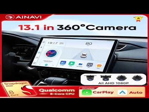 Ainavi 13.1 inch 3D 360 camera For VW Volkswagen Toyota Honda KIA Suzuki Ford Carplay Auto