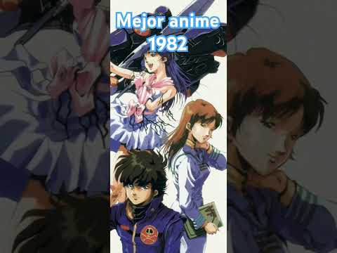 Mejor anime año 1982 The super dimension fortress macross