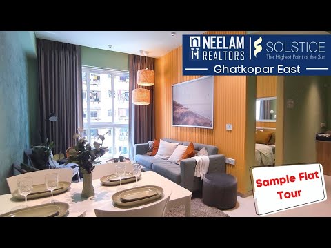 Neelam Solstice Ghatkopar (E) - Chembur - Sample Flat Walkthrough | 1, 2 & 3 BHK at 77 Lacs