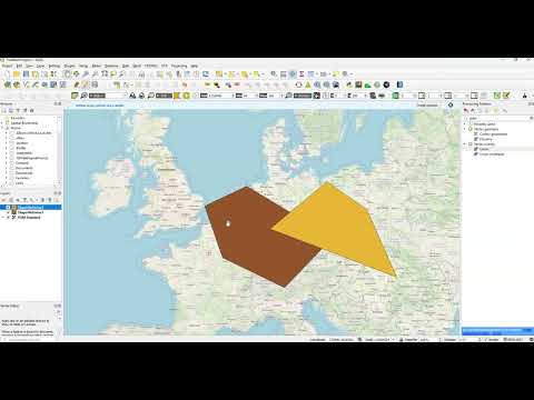 Reading Metadata and Using the Union Tool in QGIS