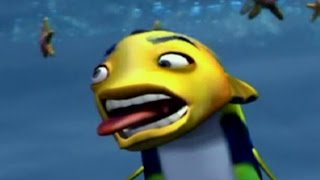 Shark Tale All Fail Cutscenes | Game Over | All Deaths (PS2, GCN)