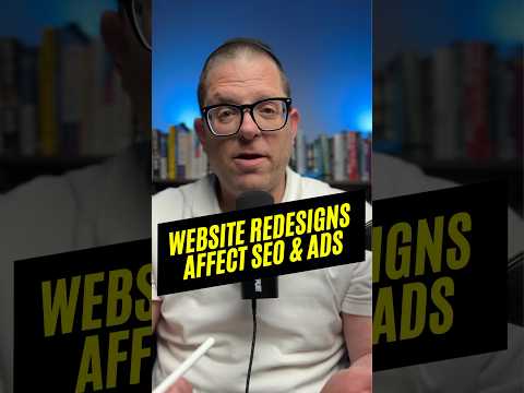 How a website redesign can affect SEO and Google Ads #seo #websites #googleads