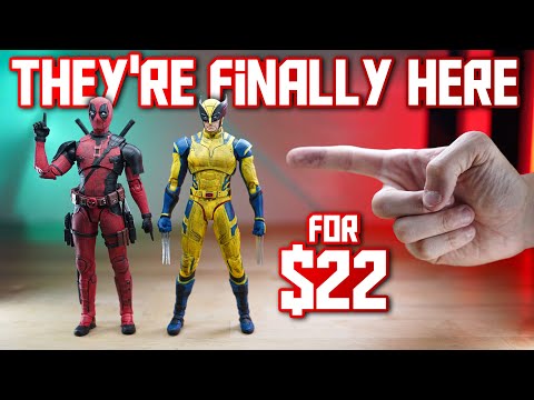 The First OFFICIAL Deadpool & Wolverine Figures are here! Are they any good? - Shooting & Reviewing