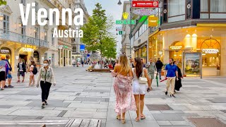 Vienna, Austria 🇦🇹 - Evening Walk - September 2021 - 4K-HDR Walking Tour (▶86min)