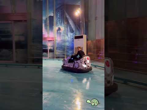 Jackson Wang Playing bumper cars #jacksonwang #thailand