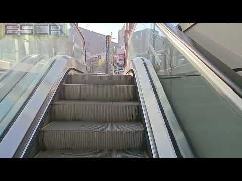 South Korea Denchon Station Exit 6 Escalator Inbound ThyssenKrupp