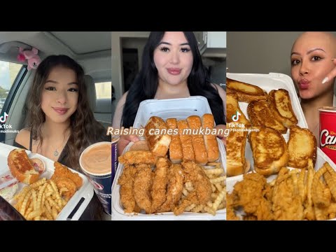 RAISING CANES MUKBANG 🍗