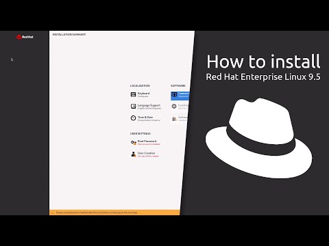 How to install Red Hat Enterprise Linux 9.5