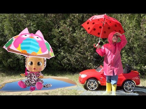 Ksysha lost dolls | Rain Rain Go Away Song | Ksysha Kids TV