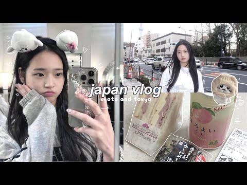 JAPAN VLOG🍥 tokyo & kyoto: eating my way thru japan, nara deer park, tsukiji market, fushimi inari