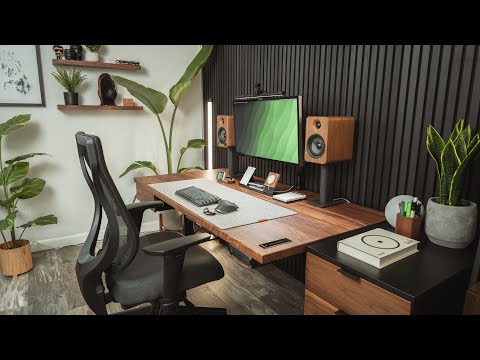 Architect’s MODERN Home Office & Desk Setup Makeover 2023