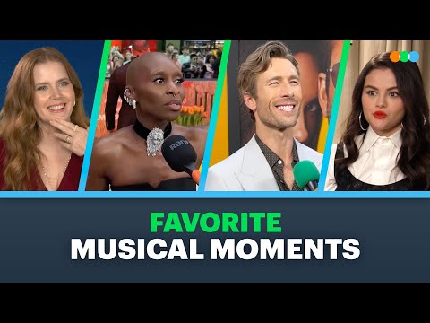 Amy Adams, Cynthia Erivo, Glen Powell, Selena Gomez (and more) choose their favorite musical moments