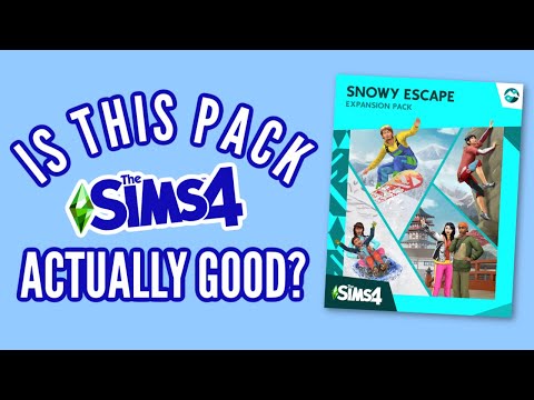 What Do I REALLY Think About The Sims 4: Snowy Escape? 🤔❄ *is it actually any good?*  😅