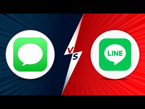 iMessage vs Line App - Major Differences Compared! (Which App Has Better Feature?)