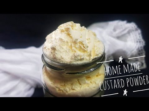 Home made Custard powder | Easy Custard Powder recipie |