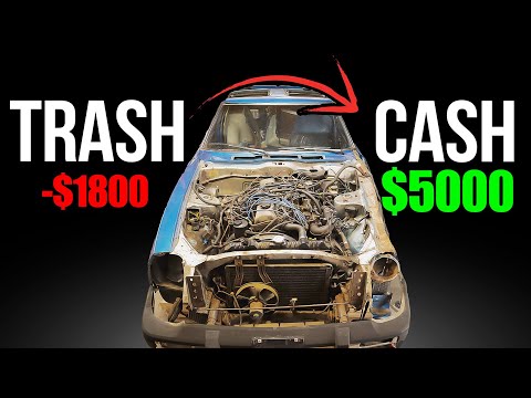 From Failure to $5000 PROFIT! How to Part Out a Car for Cash