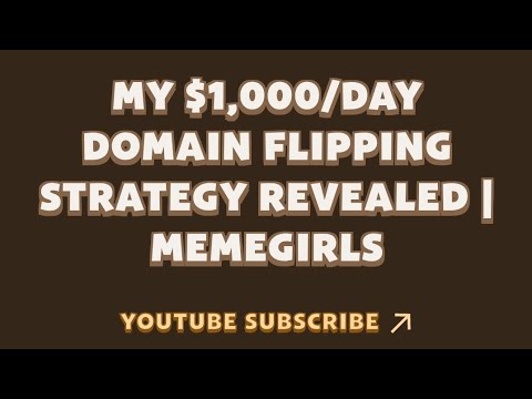 My $1,000/Day Domain Flipping Strategy Revealed | MemeGirls | Memefi New Video Code