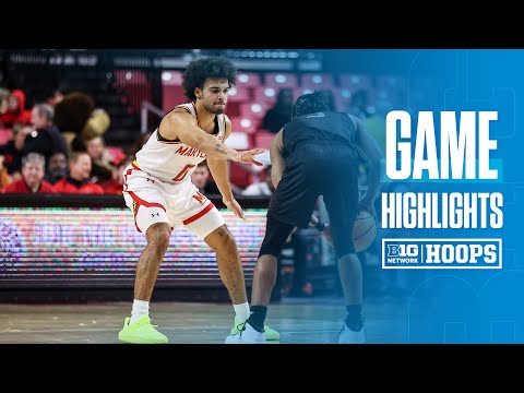 UM-Eastern Shore at Maryland | HIGHLIGHTS | Big Ten Basketball | 12/28/2024