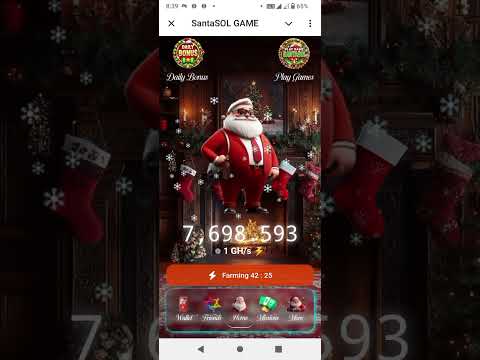 Santasol | Free Christmas gift from Santasol 🎁: Partner by Tomarket 🍅🎅 Dec. 25 - open withdrawal.