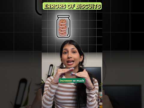 Types of Errors in Coding explained using biscuits