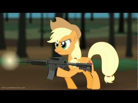 Call of Duty Re-enacted by Ponies