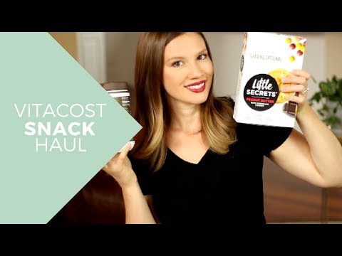 Vitacost Snack Haul // Laura's Natural Life