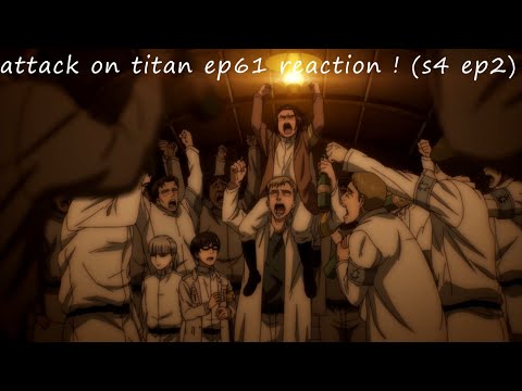 SOCIAL PTSD EVENTS-UNNESSCARY SUISCIDE~attack on titan ep61 reaction ! (s4 ep2)