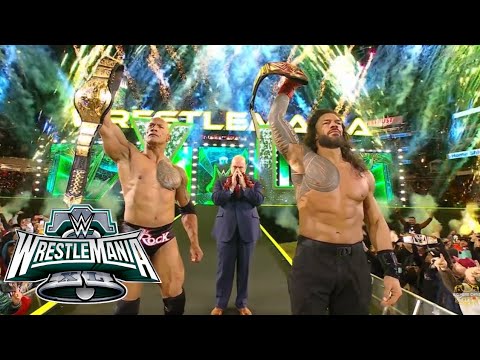 WWE Wrestlemania 40 Night 1 Review | The New Era Begins | The Rock Cooks | Sami Zayn Beats GUNTHER