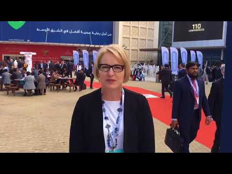 Margaret at Arab Health 2018