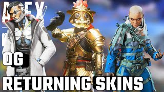 Apex OG Skins Returning Centurion,FlashPoint,WarMachine,Whitelisted,GreatWinter | Apex Legends News