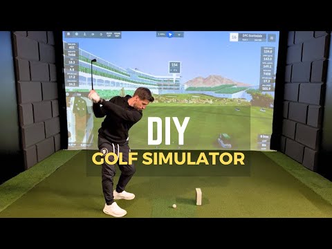 How I Built My Dream Home Golf Simulator (Step-by-Step)