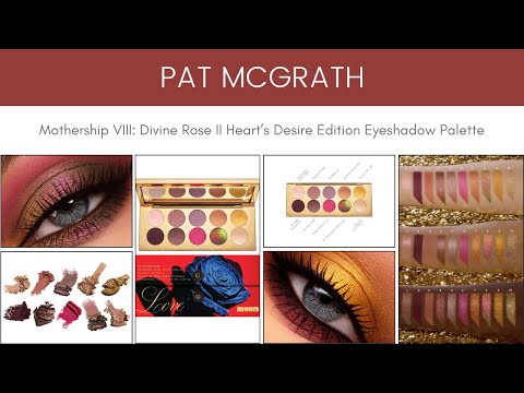 Pat McGrath Mothership VIII Divine Rose II Heart’s Desire Edition Eyeshadow Palette