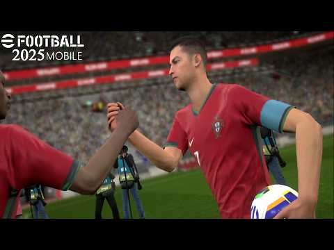 eFootball 2025 Mobile - Portugal vs Brasil | Gameplay 2K