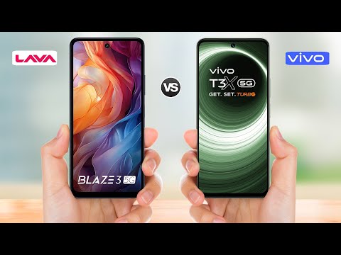 Lava Blaze 3 5g vs Vivo T3x 5g || Full Comparison