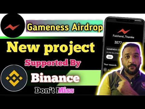 Gameness Airdrop Mining App | Gameness Coin New Update | Gameness Airdrop Details