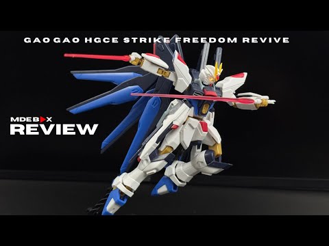 GAO GAO STRIKE FREEDOM REVIVE BOOTLEG | REVIEW | ASMR UNBOXING | QUICK BUILD |