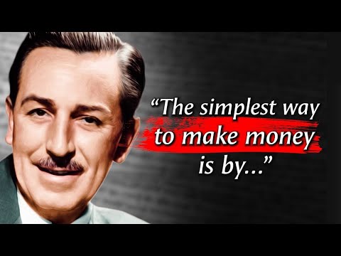 Walt Disney's life lessons about Creativity and Success | Inspirational quote's