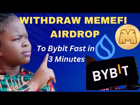 WITHDRAW MEMEFI AIRDROP TO BYBIT IN 3 MINUTES || NETWORK IS FREE NOW || CLAIM MEMEFI AIRDROP ASAP