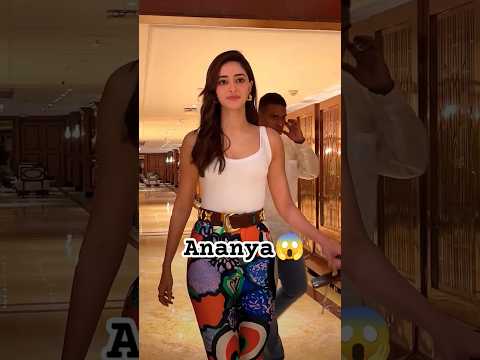 Ananya Panday 🔥 snapped at city 🥰#mumbai #bollywood #shorts #youtubeshorts #viralshort #ytshorts #yt