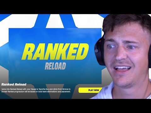 Fortnite Added Ranked To Reload & Ninja Is NOT Having Fun...