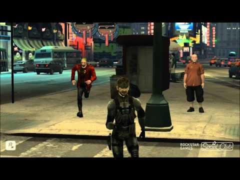 Solid Snake tomfoolery (in GTA IV)