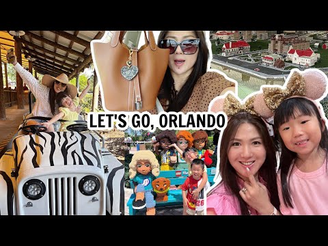 JOIN THE FUN 🤩 CHARIS 'FAMILY' IN ORLANDO | IN  MY PICOTIN 18 | LOTTE MART, DISNEY SPRINGS, LEGO etc