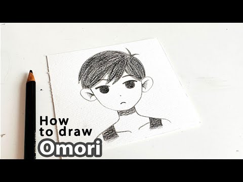 How to draw Omori | Step by step drawing