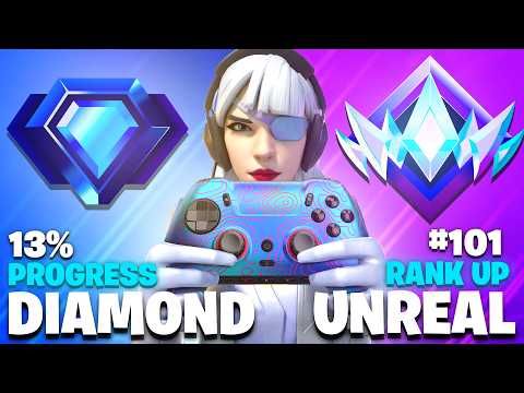 Diamond to Unreal Controller Speedrun (Fortnite Ranked)