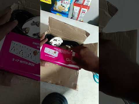 Unboxing Switch/Socket with indicator Unboxing#Shorts