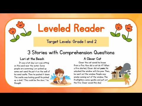 Reading for Grade 1 and Grade 2 | Reading Comprehension | Learn English Through Stories (Set 8)