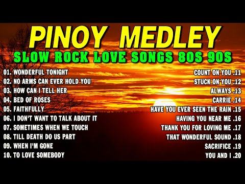 Nonstop Slow Rock Medley 💽 Best Lumang Tugtugin 🎶 Emerson Condino Nonstop Collection 2024