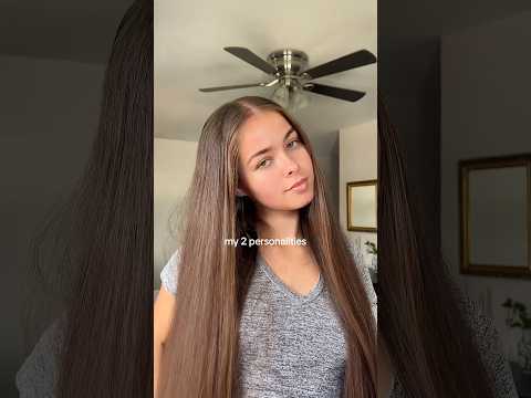 straight vs wavy 🩷 #hairvlog #hairtutorial #hairstyle #hairinspo #ad